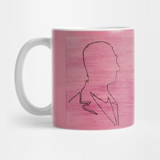 9th Doctor Silhouette Mug